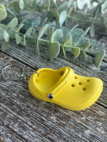 Harris Girls & Co. - Little Lyle Shoe Keychain "Yellow"