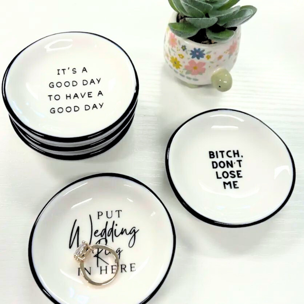 Properly Improper - Shit I Don't Want To Lose - Ring Dish