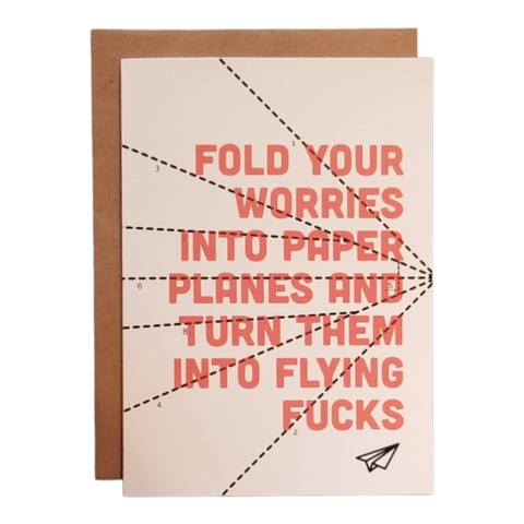 Thanks You're Welcome - Turn Your Worries Into Flying Fucks