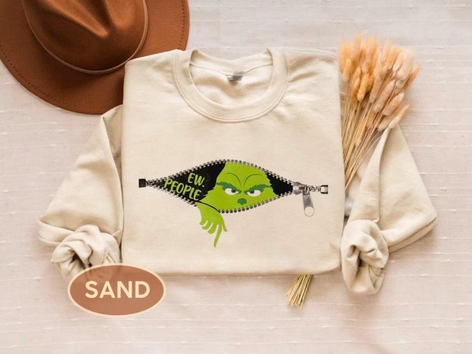 EW PEOPLE GRINCH ZIPPER