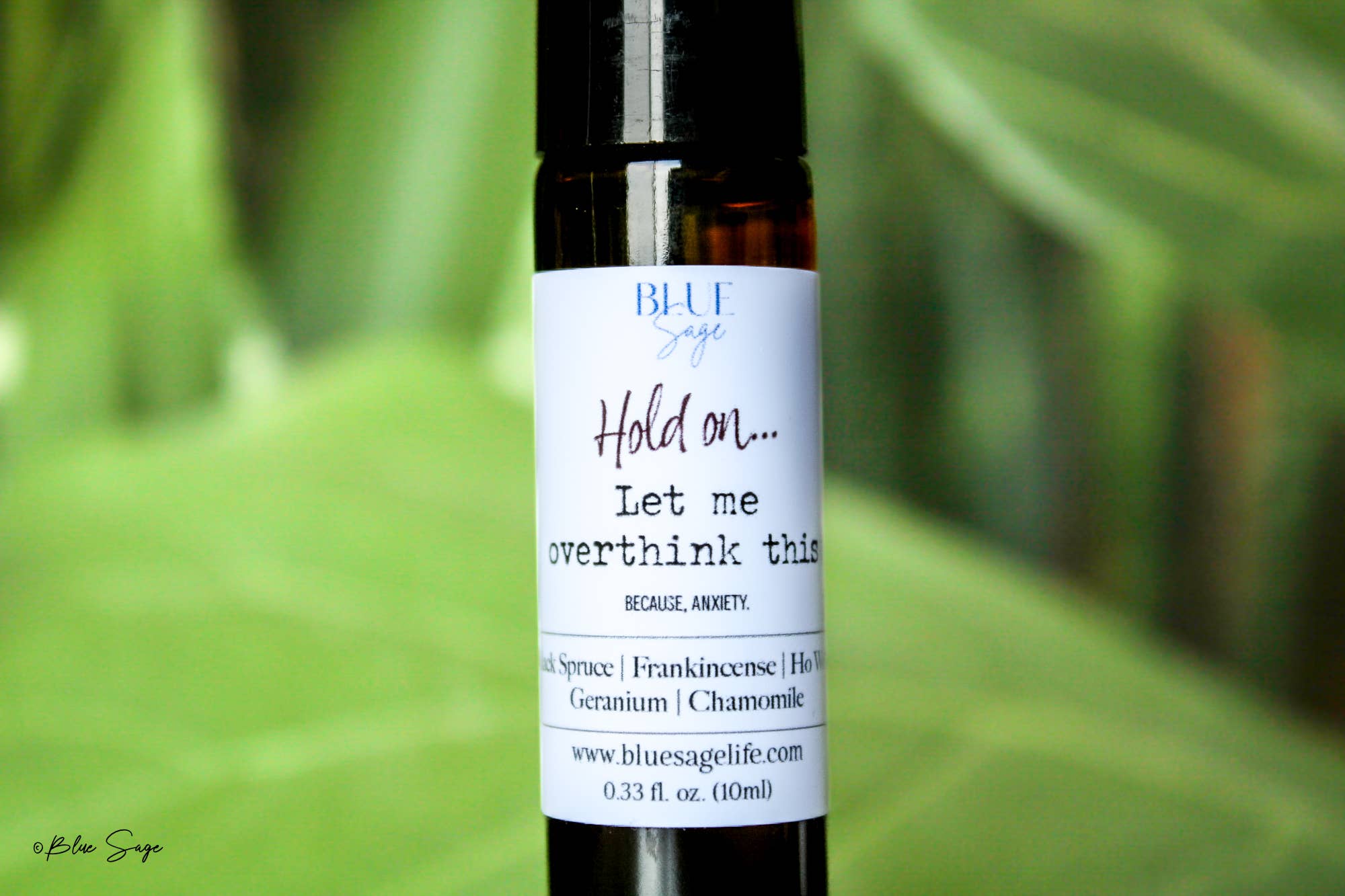 Blue Sage - Hold On, Let Me Overthink This… Essential Oil Roller
