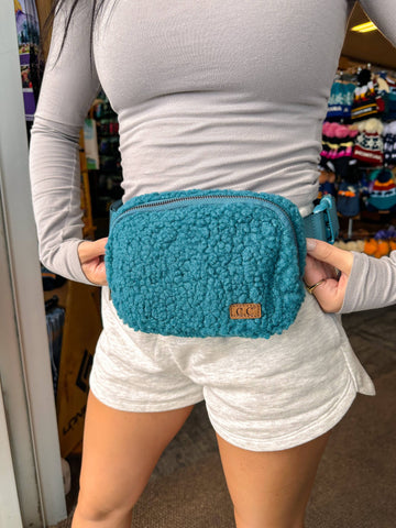 C.C Beanie - C.C Women's Sherpa Belt Bag