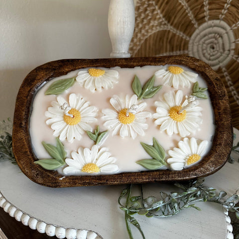 Luna Jane Co. - Daisy Dough Bowl Candle: Luna Jane Signature