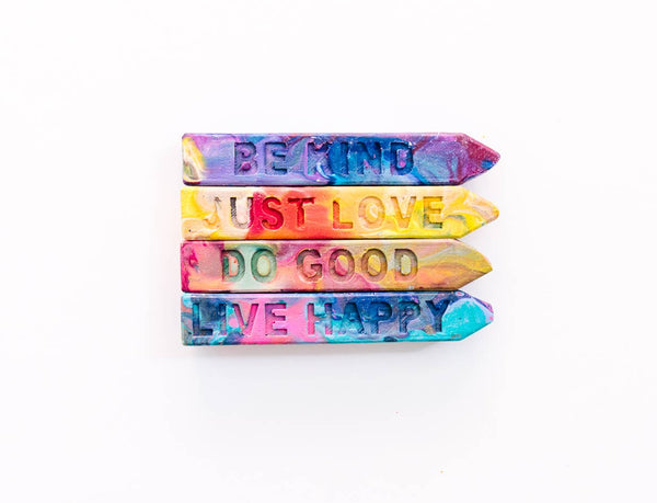 Art 2 the Extreme® - The Original Rainbow Crayon® - Rainbow Crayon Kindness Collection - Mini Crayon Stix® 4 pk