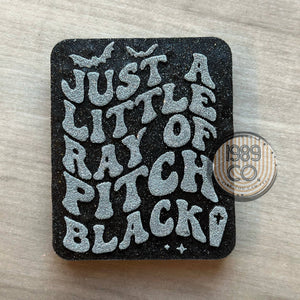 Little Ray Of Pitch Black Car Freshie