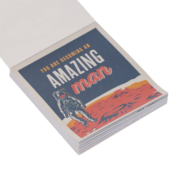 Christian Art Gifts - 101 Lunchbox notes for Guys Navy
