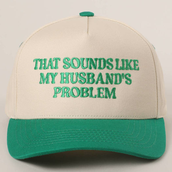 Fashion City - THAT SOUNDS LIKE..Embroidered Two-Tone Trucker Hat