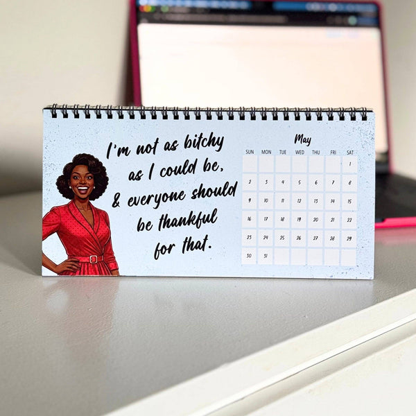 Corporate Snark - 2027 I Wish Being a Bitch Paid The Bills Calendar
