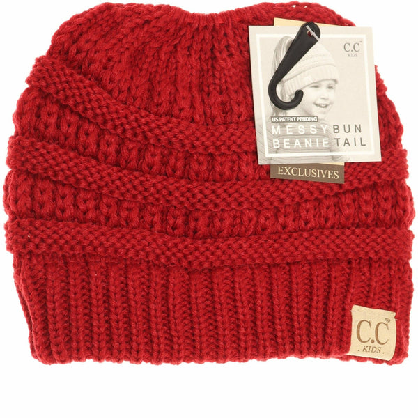 C.C Beanie - Kids Solid Classic CC Beanie Tail - Kids Beanie