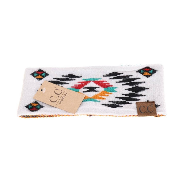 C.C Beanie - Aztec Patterned Women's Fashion Headband
