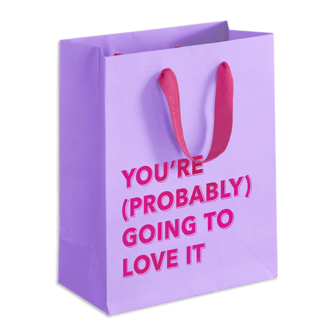 Probably Love Gift Bag (Lavender)