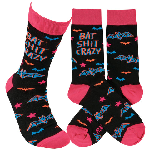 Primitives by Kathy - Bat Crazy Socks
