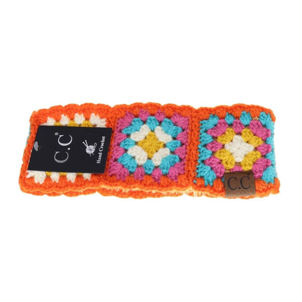 C.C Beanie - Fuzzy Lined Multi-Color Crochet Fashion Headband for Women