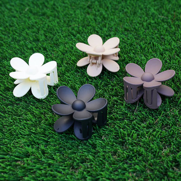 42POPS - ,.._ 42POPS Large Flower Hair Claw Hair Clip: OS / ASH MOCHA-157774