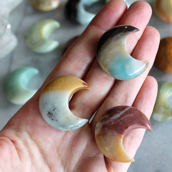 Pebble House - Amazonite Moon (Crystals & Stones)