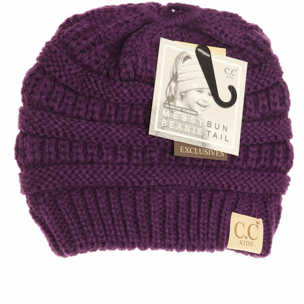 C.C Beanie - Kids Solid Classic CC Beanie Tail - Kids Beanie
