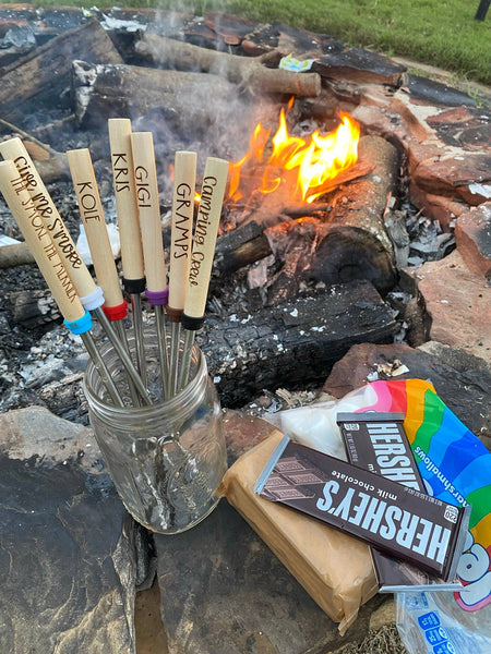 Infinity Cuts & Creations - Campfire Sticks: Mixed Colors / Mixed Fonts