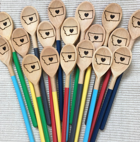 Embellish by Sandra - State Wooden Spoons