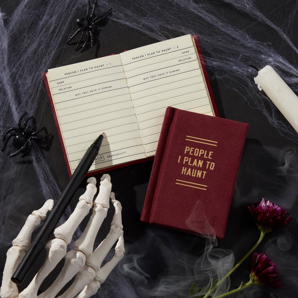 Chronicle Books - Brass Monkey People I Plan To Haunt Tiny Diary