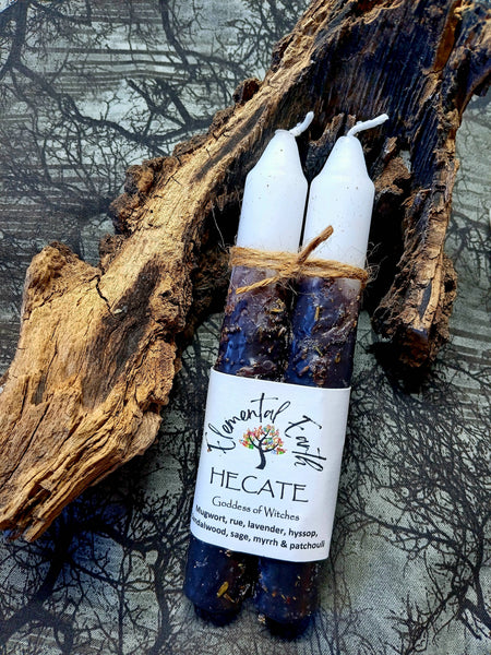 Elemental Earth Shop - Hecate Herbal Intention Candles