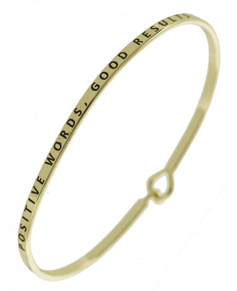 0011 PREMIERE - FR5675 POSITIVE WORDS, GOOD RESULTS_3mm Message Bangle