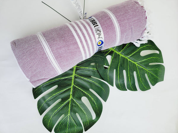 EBRU Home - Beach Towel Sand Proof Thin Turkish Towel,Throw 70x40: Water blue