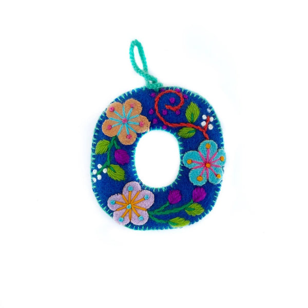 Ornaments 4 Orphans - Colorful Letter Ornament Bundle DGIOPV, 6 Pack