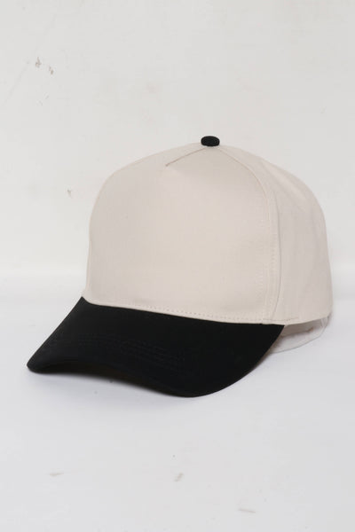 David And Young - 5 Panel Cotton Two-Tone Caps