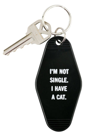 SNARK CITY - I'm Not Single I Have A Cat Keychain