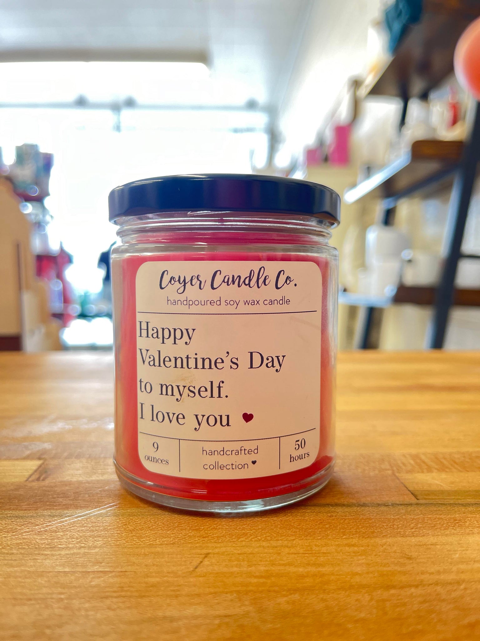 Coyer Candle Co. - 9 oz. Candles - Happy Valentine's Day To Myself