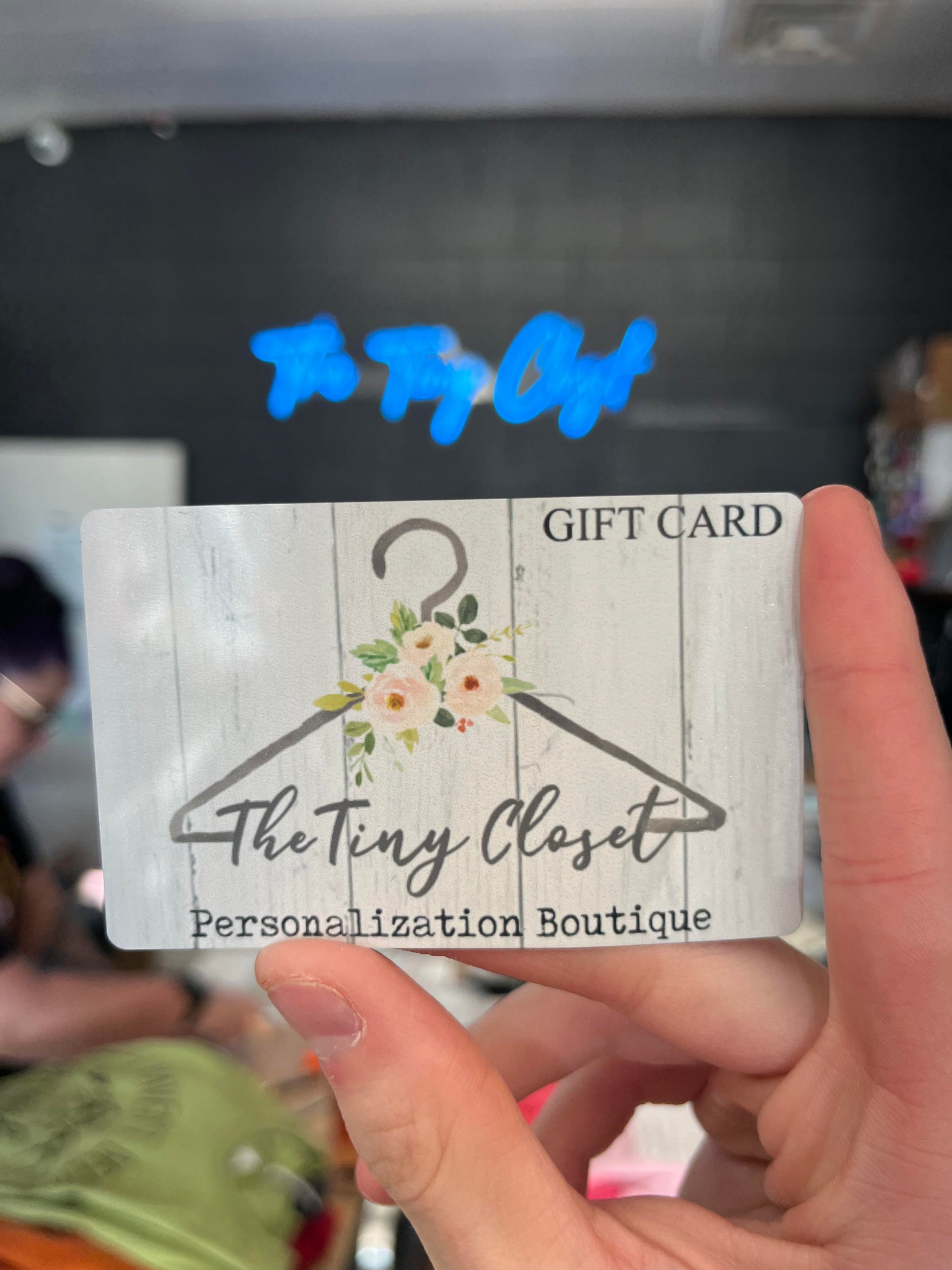 THE TINY CLOSET BOUTIQUE GIFT CARD