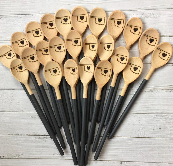 Embellish by Sandra - State Wooden Spoons