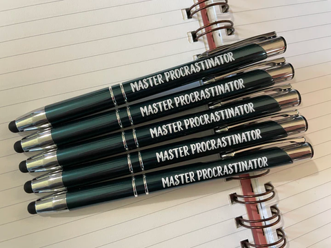 MASTER PROCRASTINATOR PEN