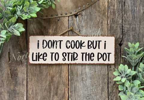 North Fork Mercantile - I Don't Cook But I Like To Stir The Pot