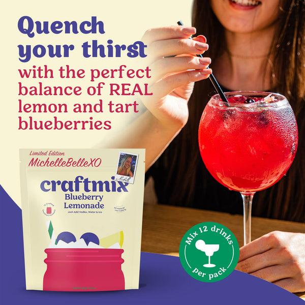 Craftmix - Blueberry Lemonade & Cocktail Mixer - Single / Caddy Refill