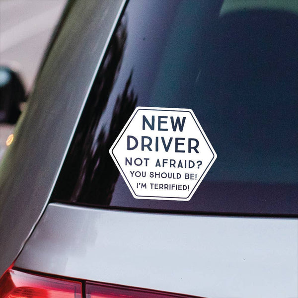 Sincere Surroundings - New Driver - Vinyl Decals