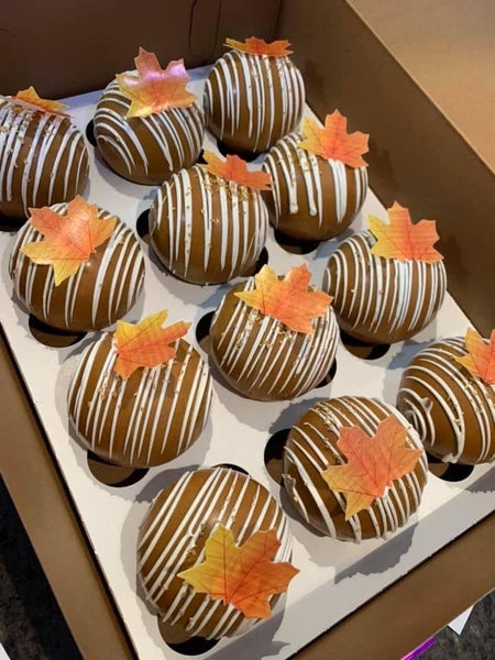 Frosted Cupcakery Bakery - Festive Fall Hot Cocoa Ball