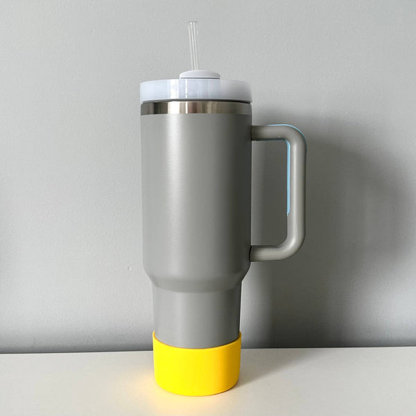 iconic mi - No Slip Silicone Tumbler Boot Accessory Yellow