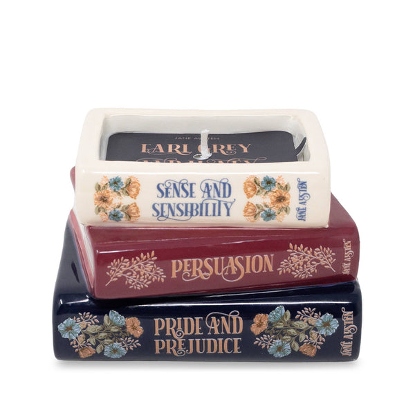 Steel Mill and Co. - Bookstack Candle, Jane Austen
