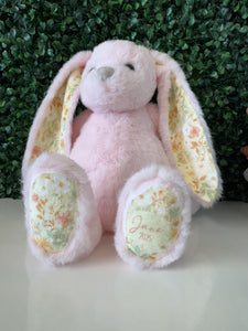 Personalized Printed Easter Bunny- Pink