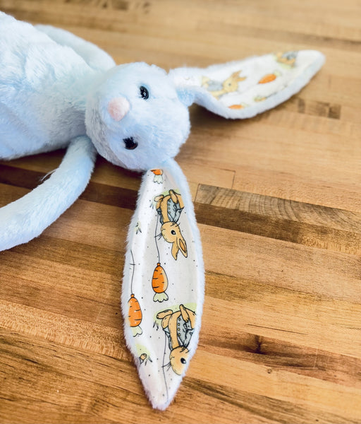 Personalized Printed Easter Bunny- Blue