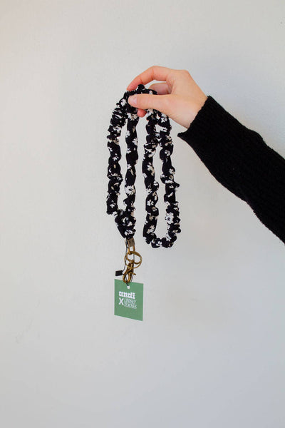 Shop Andi - Onyx Floral Lanyard
