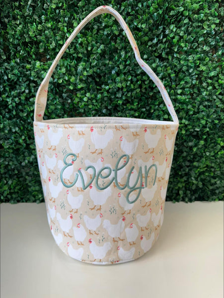Spring Chicken Easter Basket