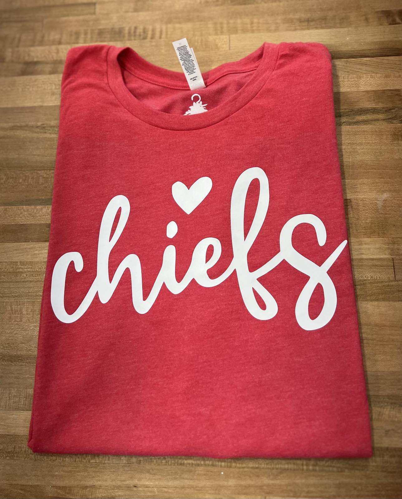 CHIEFS WHITE HEART