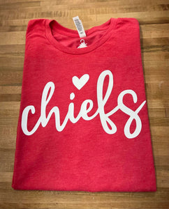 CHIEFS WHITE HEART