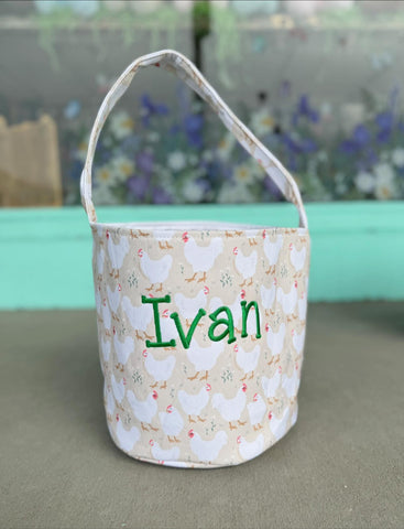 Spring Chicken Easter Basket
