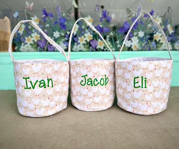 Spring Chicken Easter Basket