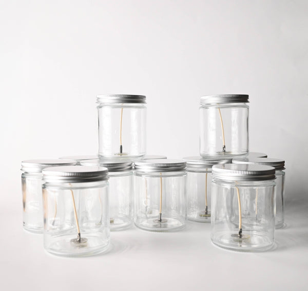 Milkhouse Candle Company - Candle Bar - 5.5 oz Glass Wicked Jar with Lid