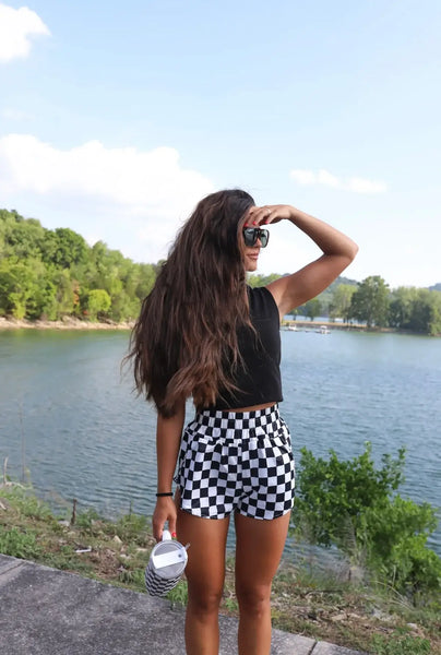 The Front Porch Label - Checkerboard Shorts