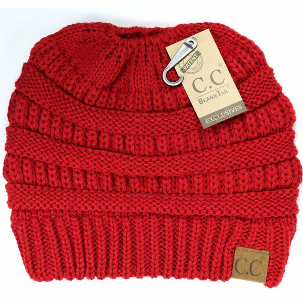 C.C Beanie - Solid Classic CC Beanie Tail MB20A